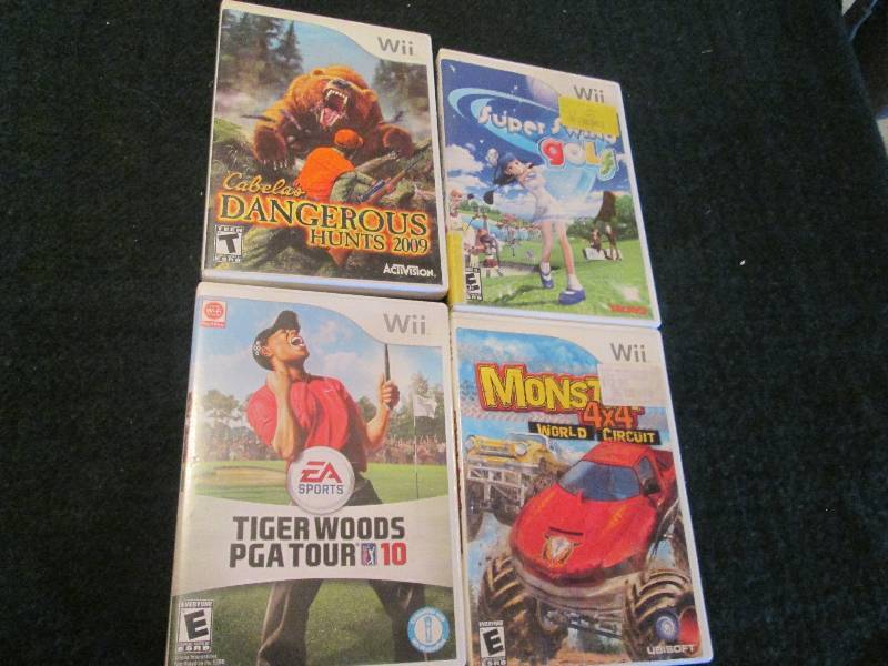 Lot of 4 Assorted  Wii Games...