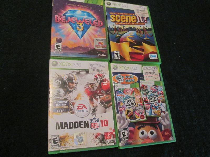 Lot of 4 Assorted Xbox 360 Games...
