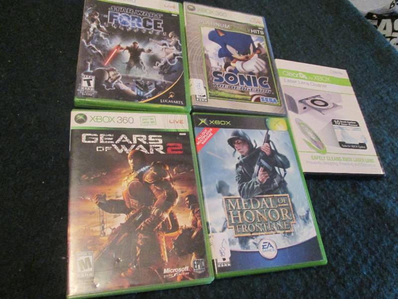 Lot of 4 Assorted Xbox 360 Games, 1...