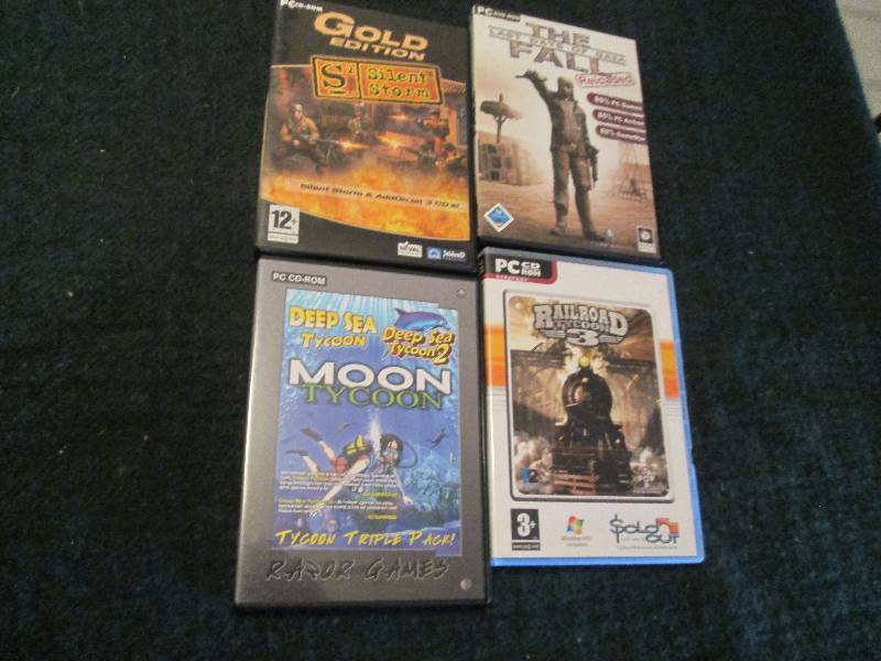 Lot of 4 Assorted Computer Games...