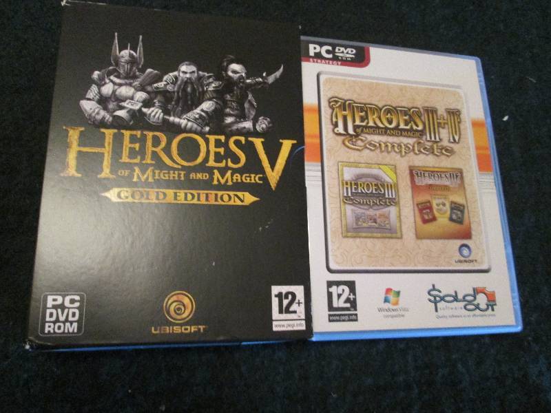 Lot of 2 Heroes Games for PC...