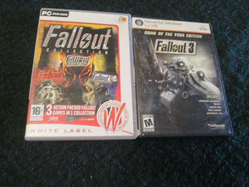 Lot of 2 Fallout Games for PC...