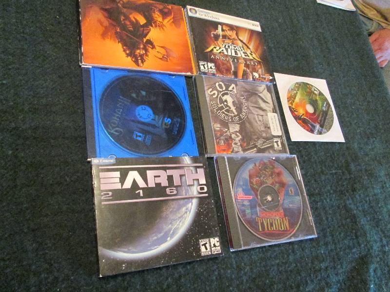 Lot of 7 Assorted Computer Games fo...