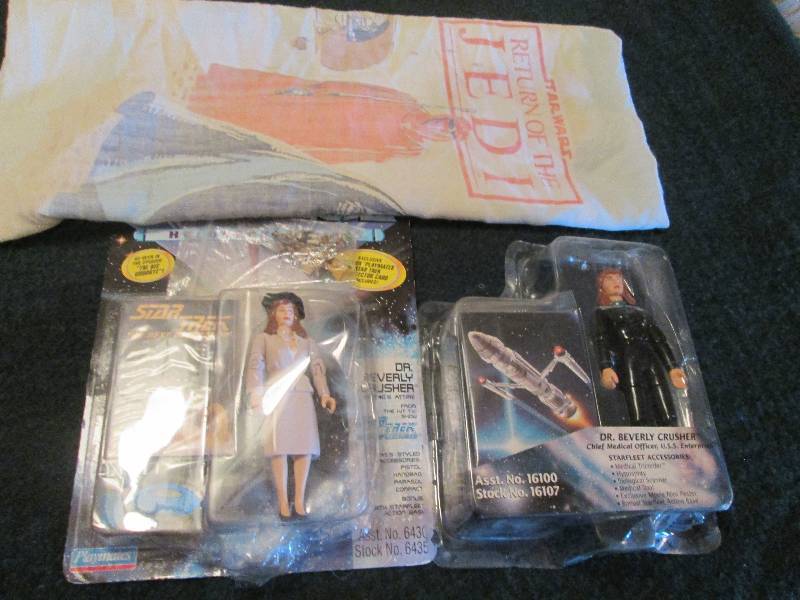Lot of 2 Dr. Beverly Crusher Action...