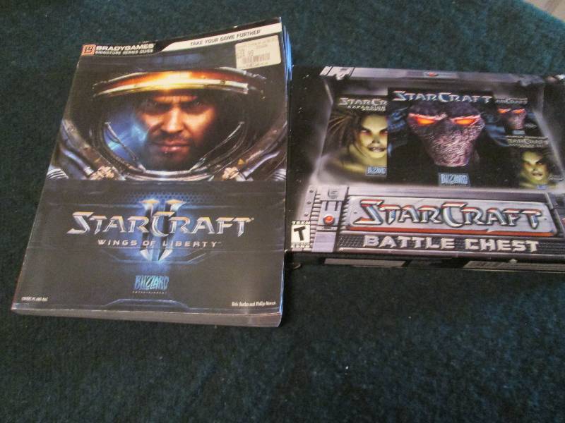 Starcraft PC Game with Guide...