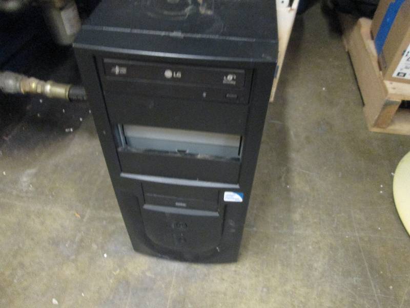 Lot of electronics, cords, cables and computer.  Great value
