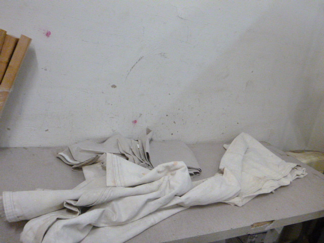 lot 55 image: 2 Canvas Paint Tarps