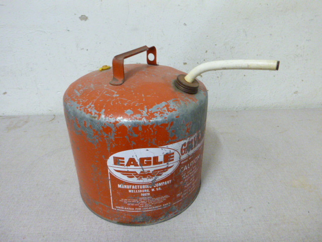 lot 60 image: Eagle Metal Gas Can