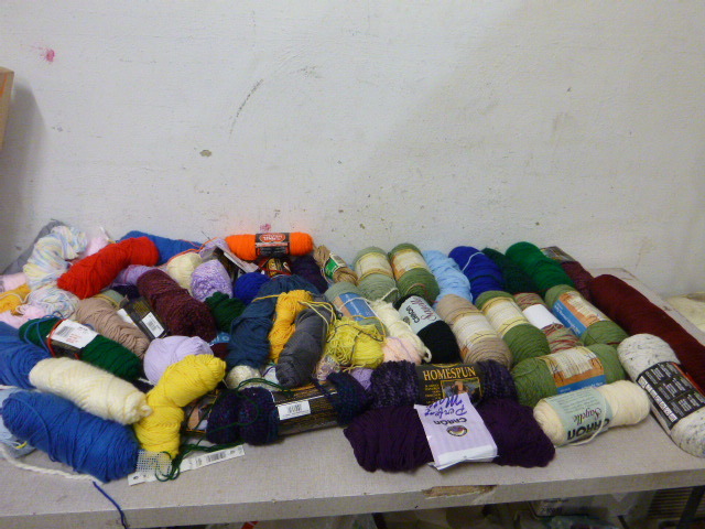 lot 64 image: Miscellaneous Skeins of Yarn
