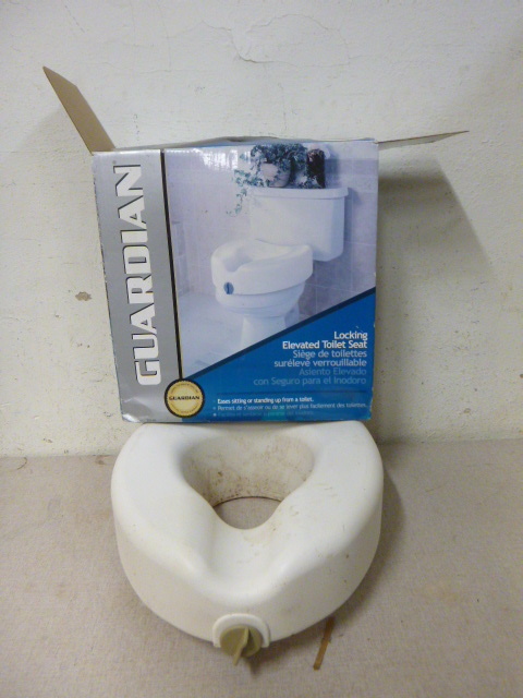 lot 100 image: Guardian Locking Elevated Toilet Seat