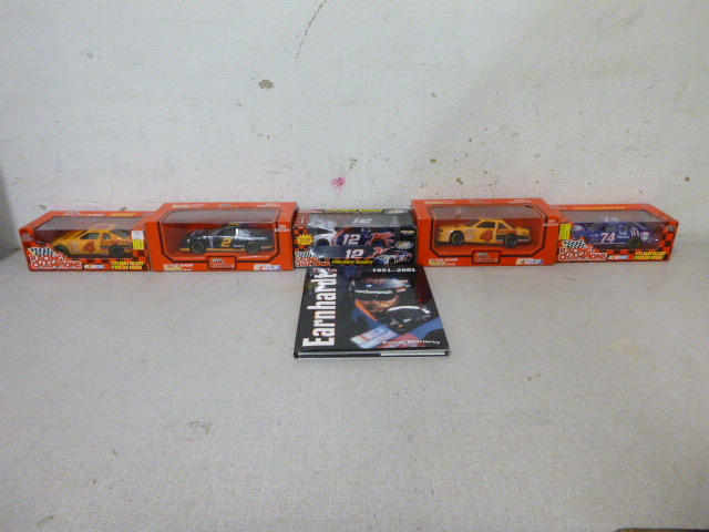 lot 130 image: 5 Die Cast NASCAR Cars