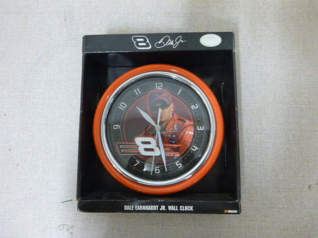 lot 133 image: Dale Earnhardt Jr. #8 Wall Clock