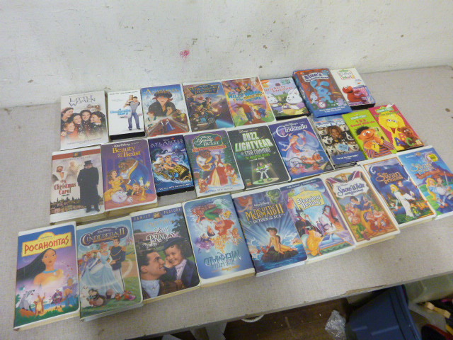 lot 147 image: Miscellaneous Childrens VHS Movies