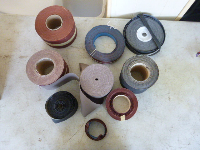 lot 166 image: Miscellaneous Rolls of Emery Cloth