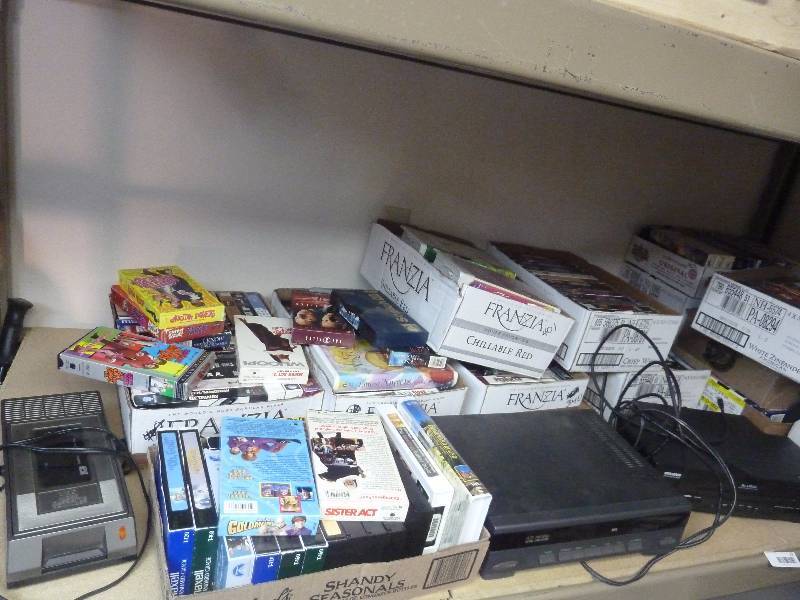 lot 23 image: Very Large VHS Lot
