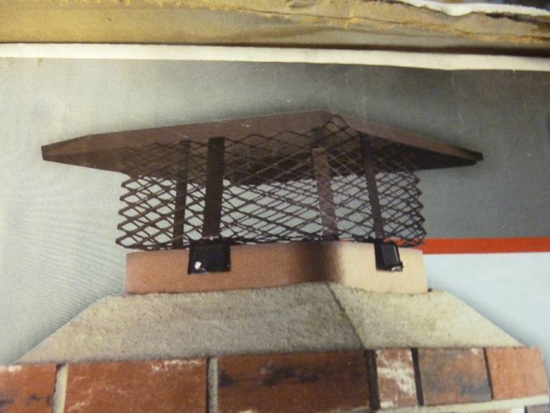 lot 99 image: Galvanized Chimney Cap