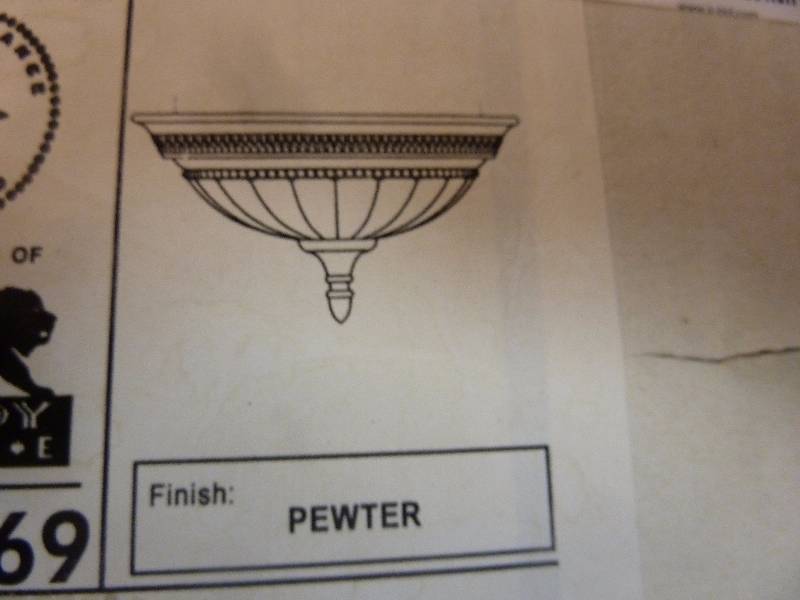lot 100 image: Ceiling Light Fixture