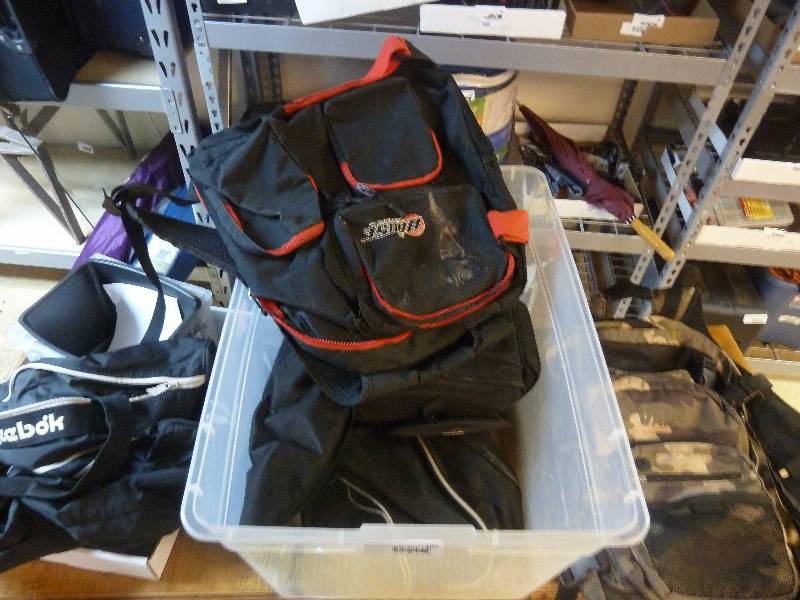 lot 107 image: Backpack Lot