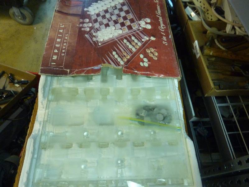 lot 113 image: Imperial Crystal Game Set