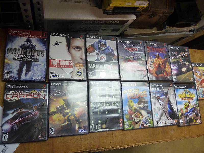 lot 140 image: Playstation 2 Game Lot