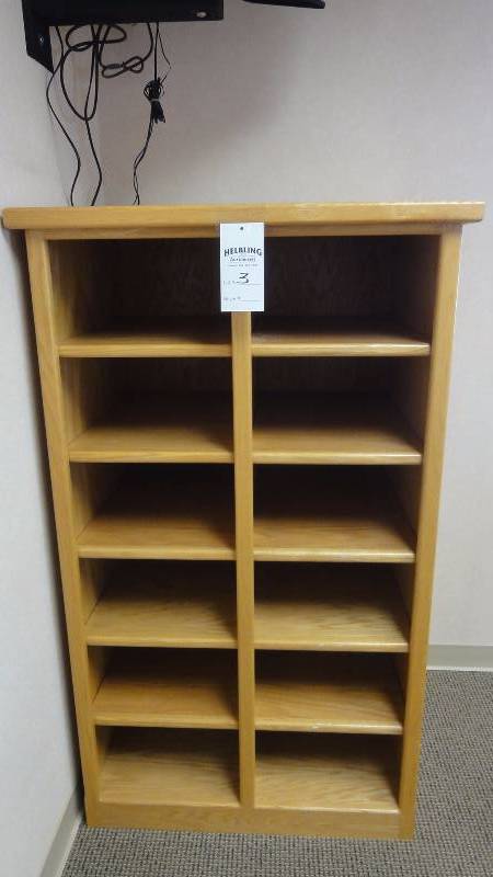 Wooden shelf