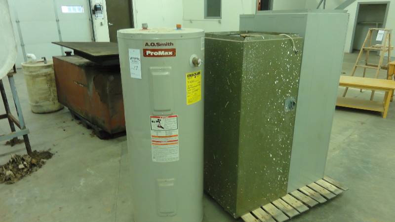 Water heater, gas furnace and electric furnace