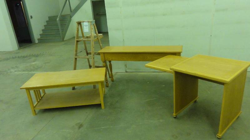 Tables and ladder