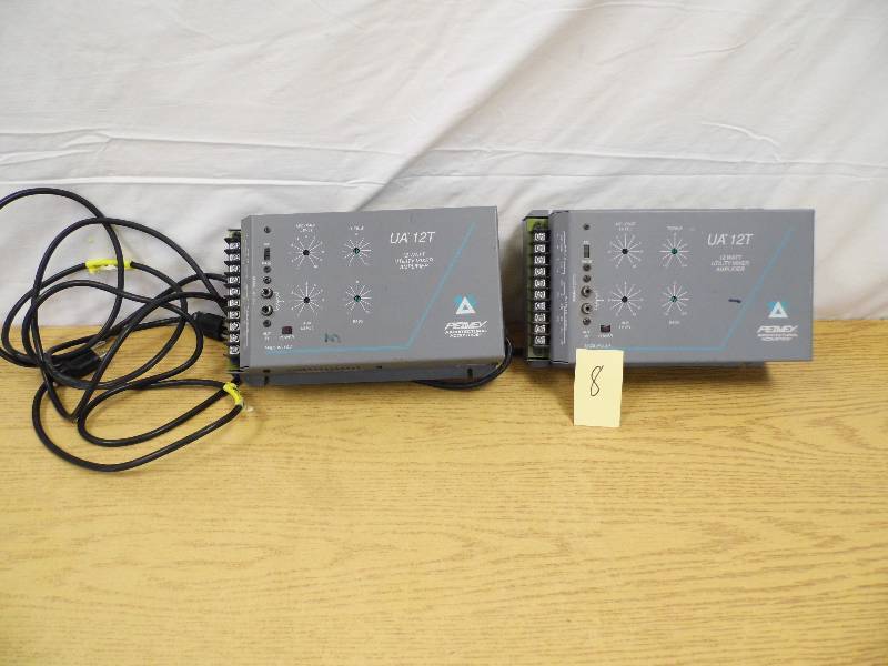 2 UA C2T Utility Mixer Amps