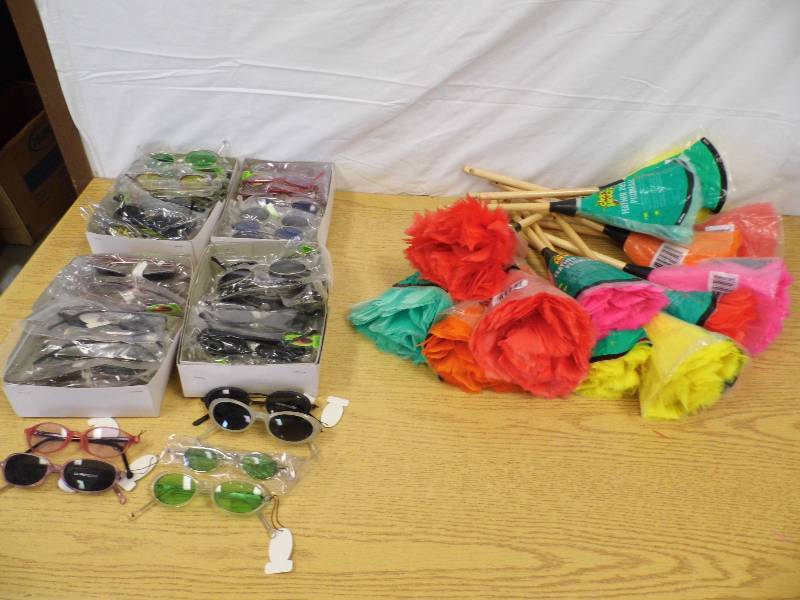 Feather Dusters & Sunglasses