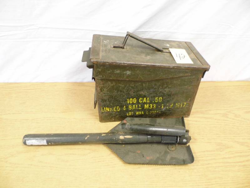 Ammo Box & Shovel
