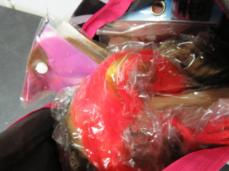 Backpack full of Hair Extensions