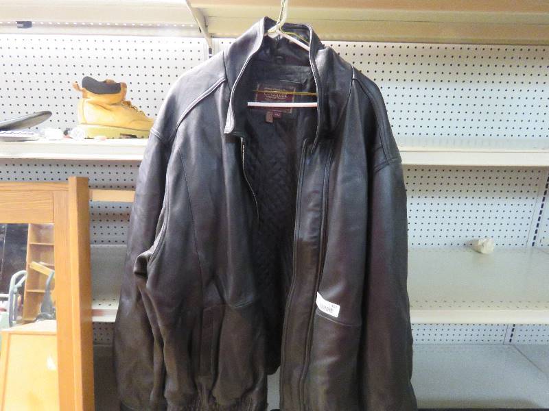 Leather Coat
