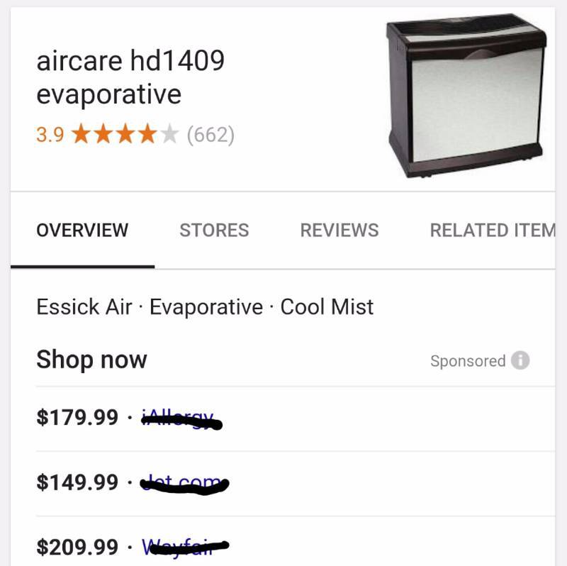 Humidifier - For 4,000 Sq. Ft. Home
