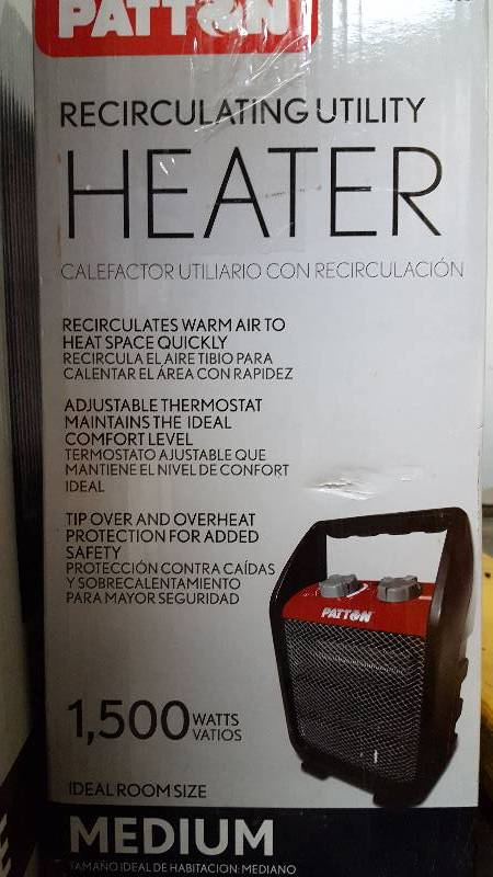 Heater - Patton 1500 watt