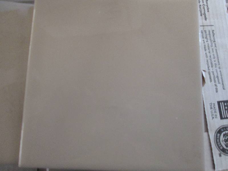 6x6 almond wall tile 3 boxes...
