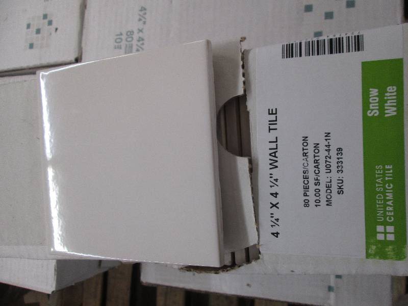 4 14x4 14 snow white wall tile 3 ...