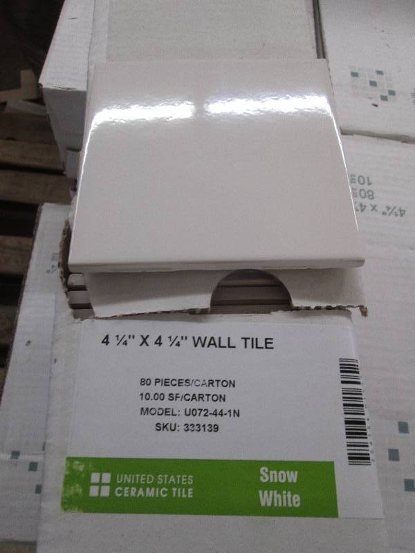 4 14x4 14 snow white wall tile 3 ...