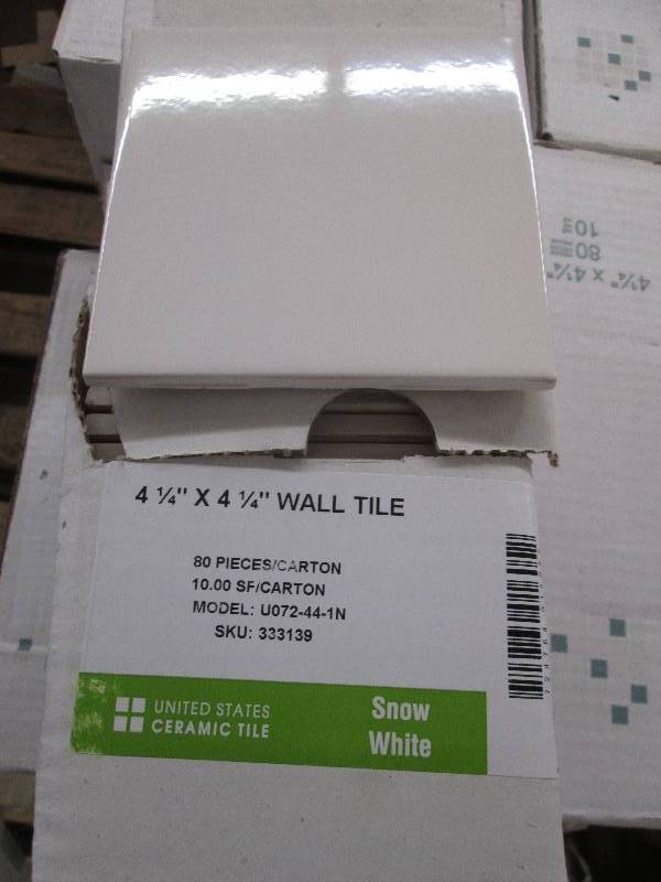 4 14x4 14 snow white wall tile 3 ...