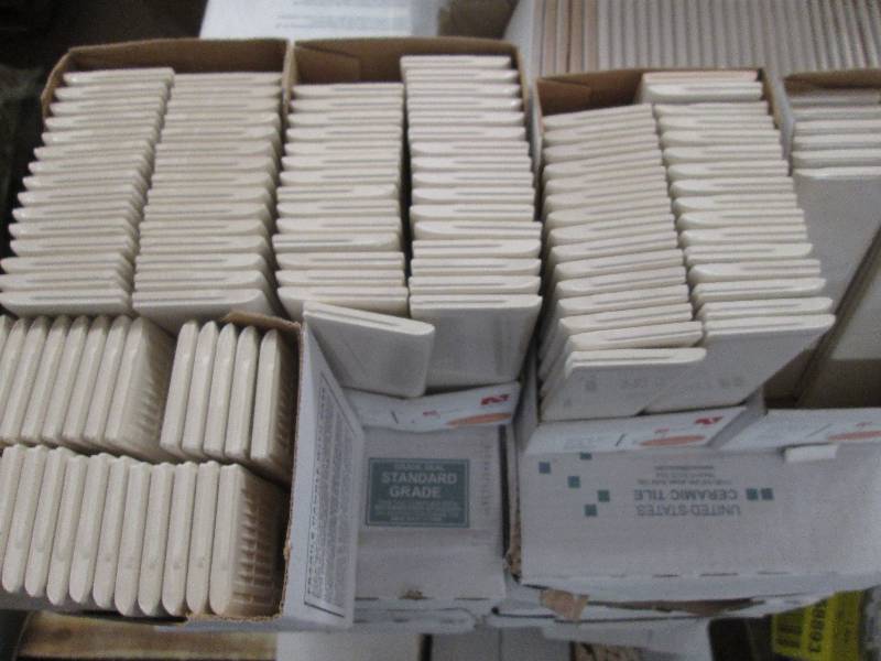 2x6 bullnose tile triim almond...