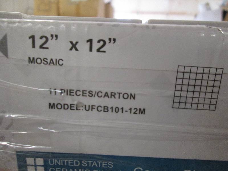 12x12 mosaic tile 12 pieces...
