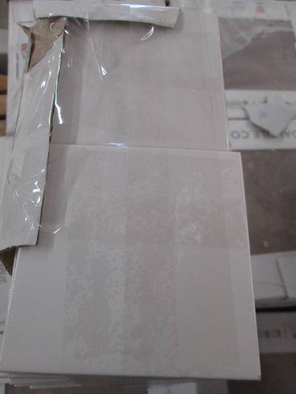 414x414 white wall tile...