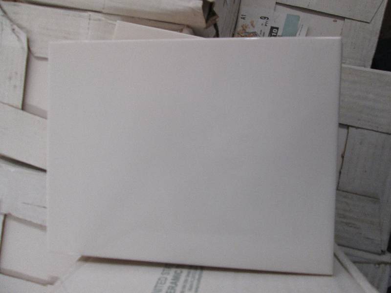 6x8 snow white wall tile 9sqftbox ...