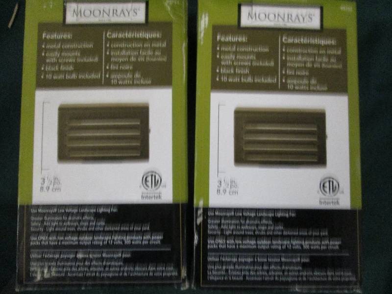 2 moonrays low voltage landscape li...