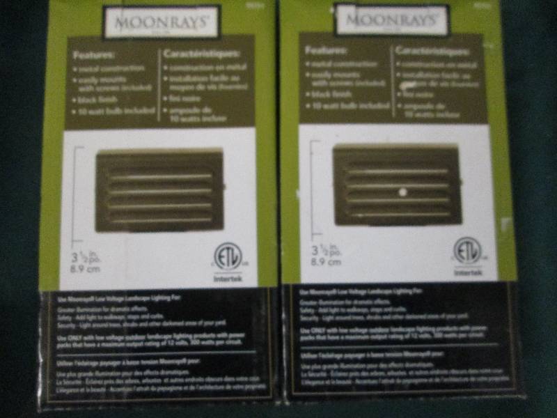 2 moonrays low voltage landscape li...