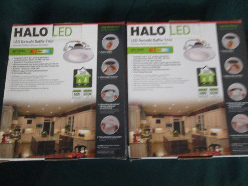 2 halo LED soft white retrofit baff...