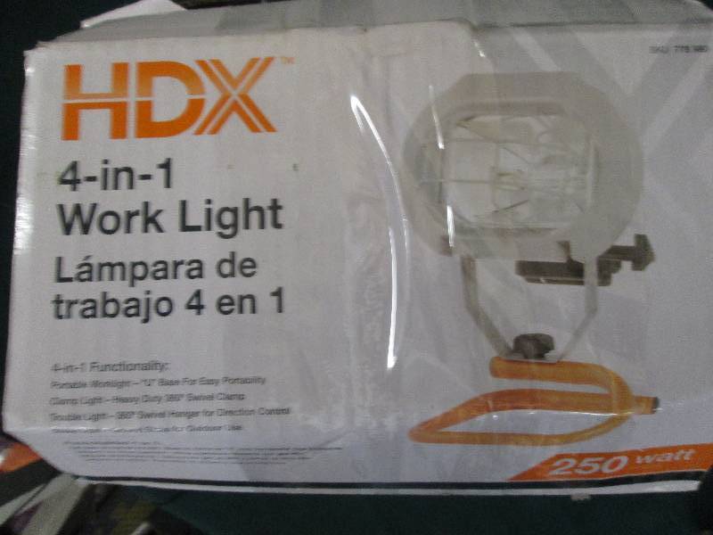 HDX 4-in-1 work light tested and wo...