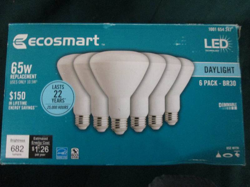 6 pack of ecosmart 65w replacement ...