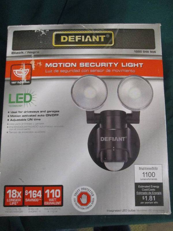 defiant LED motion security light l...