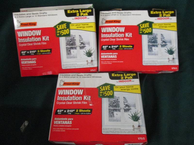 3 packs of frost king extra large 2...