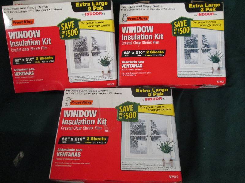 3 packs of frost king extra large 2...